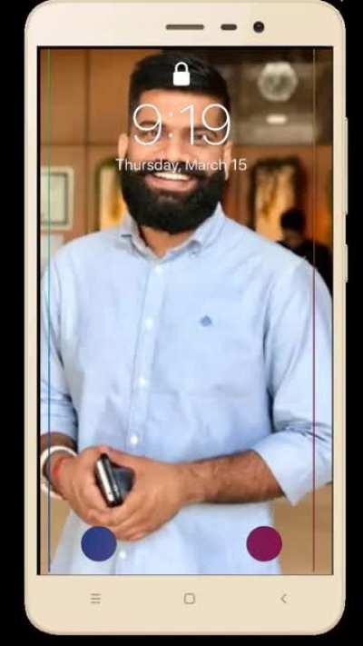 This is not a strong device dosto (phone screen toot gaya)