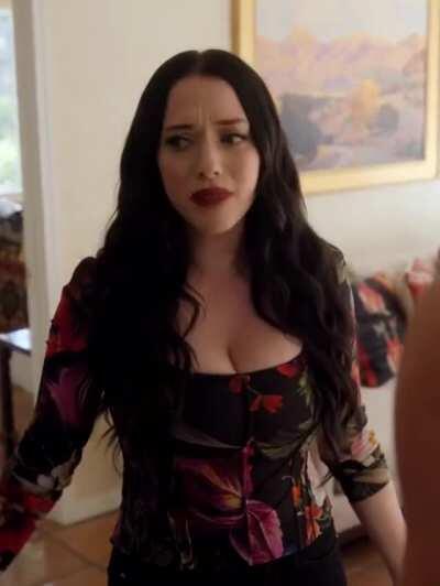 In the middle of a serious conversation and you still can t help but stare at Kat Dennings big tits. 😉