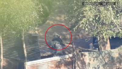 Pakistani sniper shoots Indian soldier near Kashmir Border LOC - Date stamp in video from source
