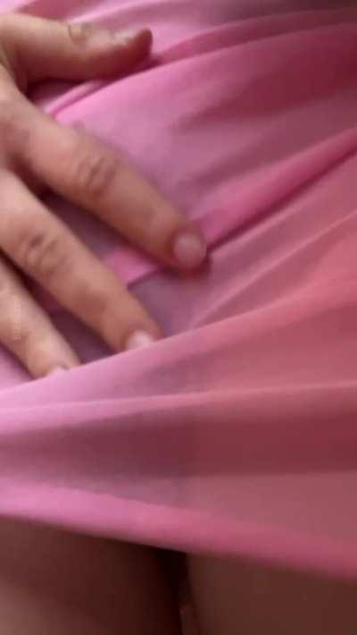 if you saw me wearing this in public would you tell me it's see-thru?