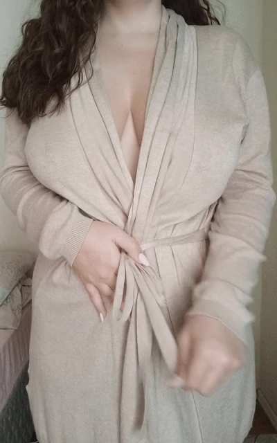 Robe is already off baby, come and get a taste ;)