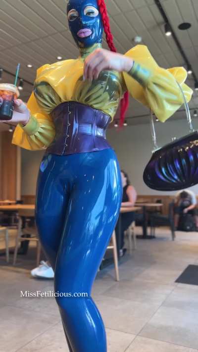 Latex at Starbucks 🧋✨