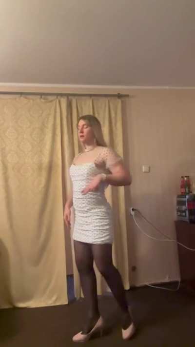 Nice to be back being a girl after faking it as a man❤️