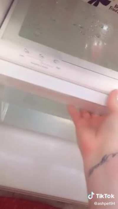 To make your child put waters in the fridge