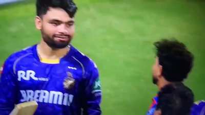 After Abhishek taking batting lessons from Yuvi, Rayudu taking fielding lessons from Thala, we've got Kuldeep taking lessons from Harbhajan