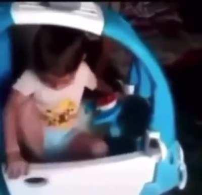 Mf needs to control his super powers smh