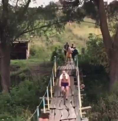 HMB while I cross this bridge.