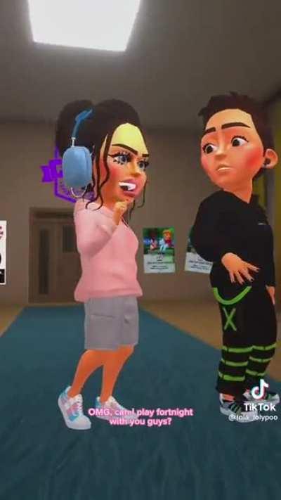 so the same page that made the video in the post titled “Jenna”, well they’re a “star creator” for the frever app. this is literally all they do, please someone help them.