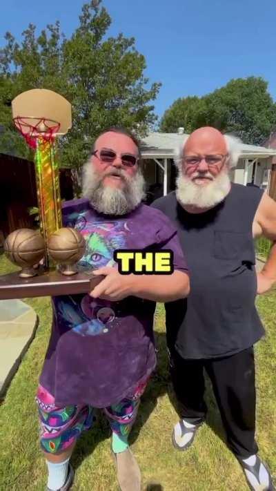 Jrue Holiday wins the Tenacious Defender MVP Award and the trophy looks like a giant...