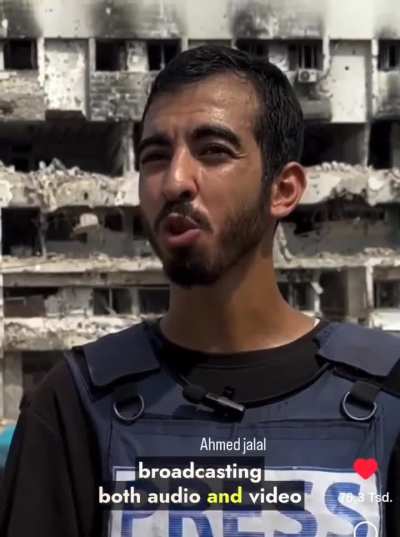 An interview of Saleh Aljafarawi from one month ago