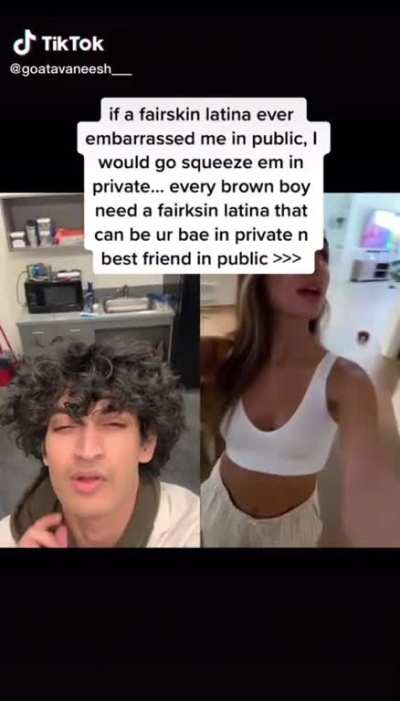 Imagine him squeezing you 🤮