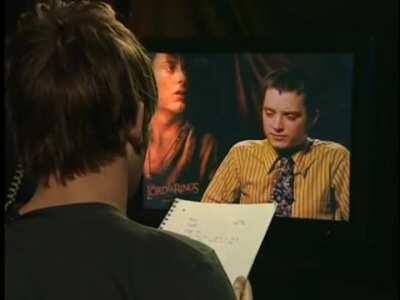 Wholesome prank interview with Elijah Wood