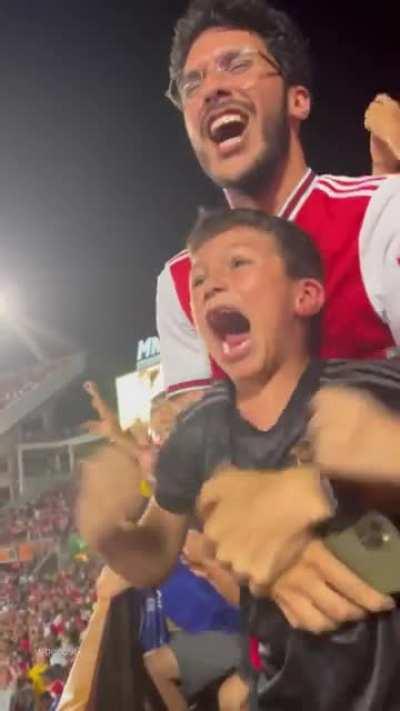 Introducing my nephew to the Arsenal > This summer in Orlando :)