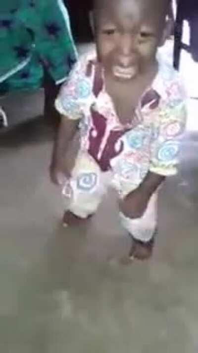 Kids dancing while crying literally gets me every time lmao, I think I'm going to hell guys, gg