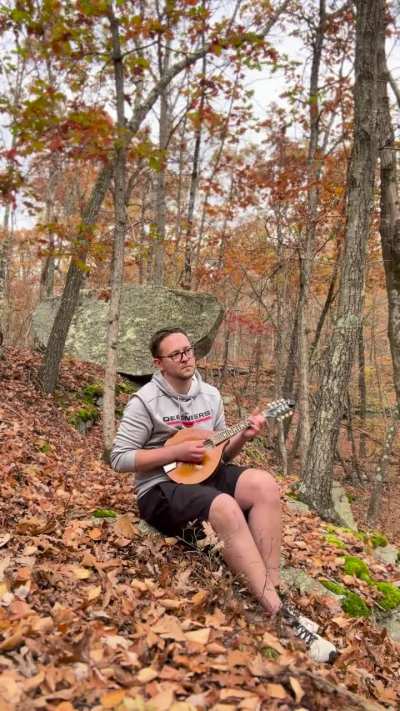 The Walls of Liscarrol played in an abandoned quarry