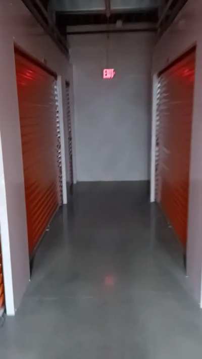 Alone in the storage lockup