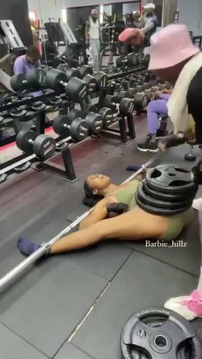 What's she training for?