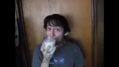 Drink the cum chalace