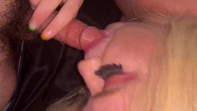 Cosplaying as a slutty schoolgirl so I can get this teacher daddy's BWC in my mouth