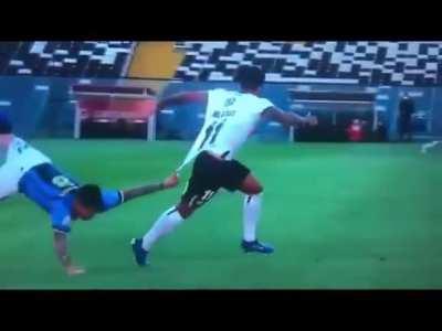 Defender couldn't stop him