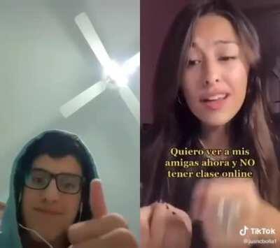 Duxo no sabia que te podia encontrar en tiktok cantando cobra gay