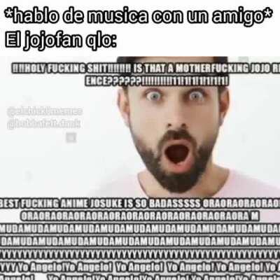 WOW A JOJO REFERENCE