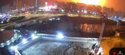 Footage of the explosions in Kyiv, Ukraine.