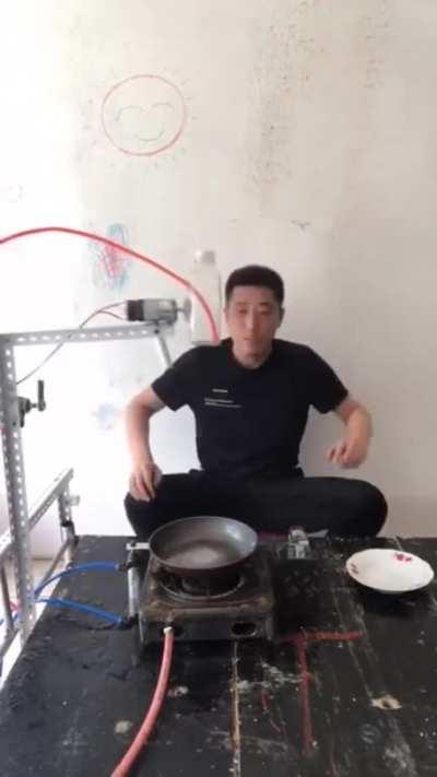 This egg cooking machine