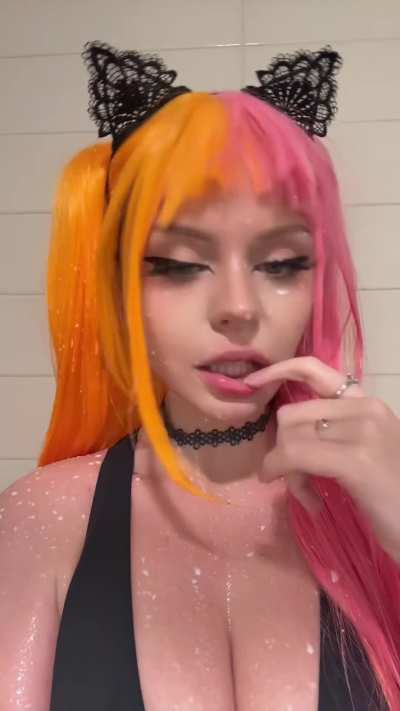 the type of thick spit from the back of your throat makes the best lube