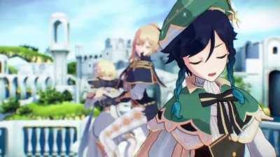 meanwhile in Mondstadt after having controlled the Stormterror