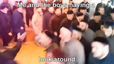 Sorry, don't mind us