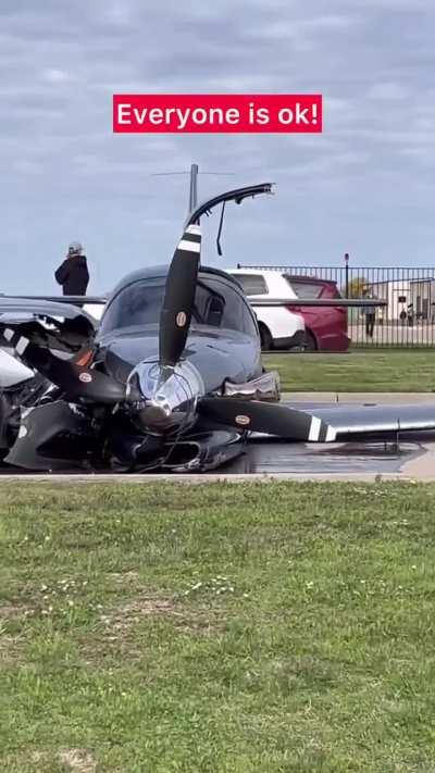Plane vs Car in McKinney, Texas