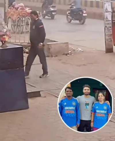 Rinku Singh's father still doing the same job 🫡