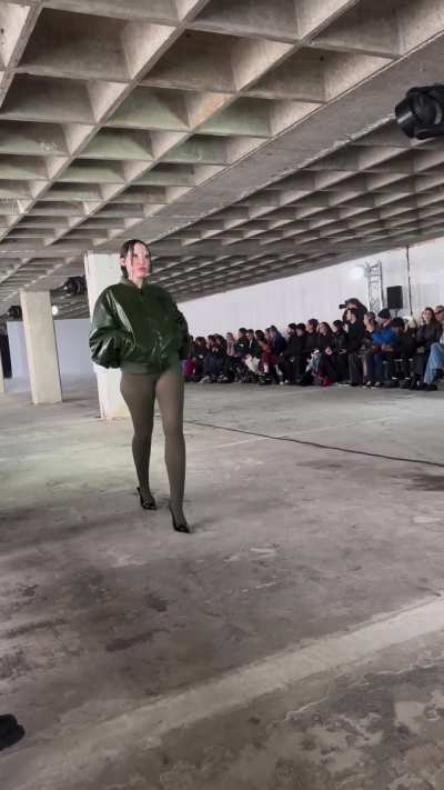 Winter fashion rampwalk