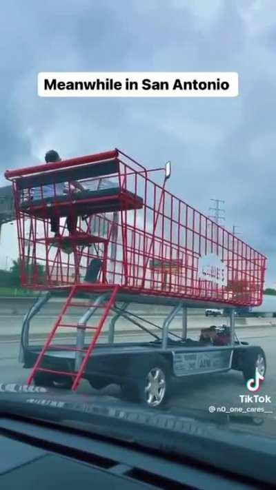 I’m convinced Texas as no road laws….