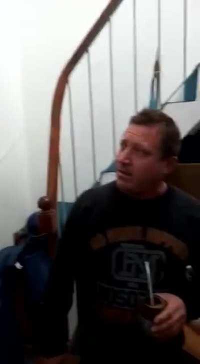 Trabajadores fueron al sindicato de Seguridad Privada luego de haberse manifestado por un reclamo salarial: 