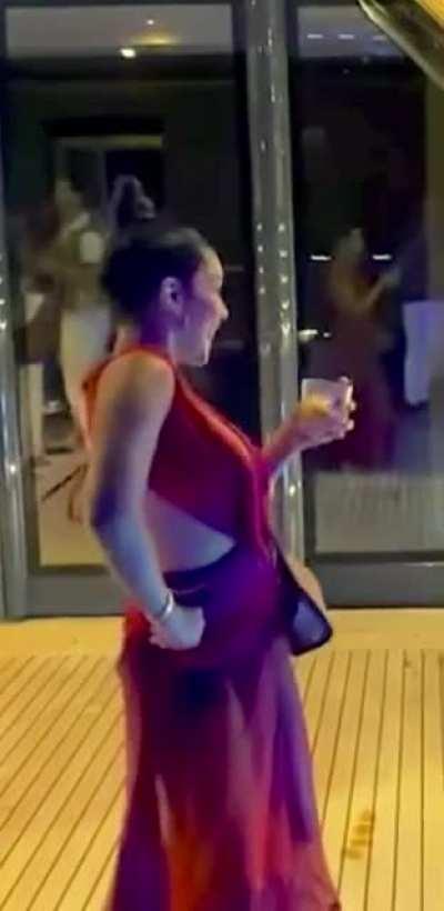 And some tongue too..