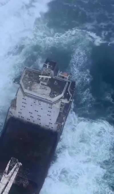 Abondoned ship in Salalah