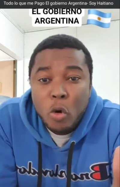 Haitiano cuenta su experiencia en Argentina