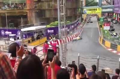 Sofia Flourish's horror crash. Survived with back injuries