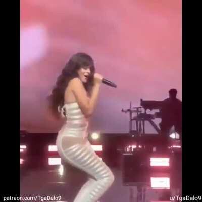 Camila Cabello showing off her tight ass