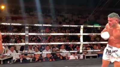 When a foreigner challenges a legend.