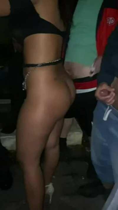 I was in one swing club and I didn’t find a big cock in the glory hole so I had to go to the street to find one. And did a dogging with several boys. 