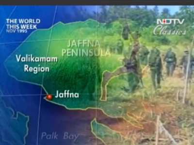 Footage Of Sri Lankan Army  Operation Sun Ray and The Capture of LTTE Stronghold of Jaffna in 1995