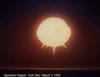Thermonuclear tests.
Restored recordings of the world's first thermonuclear tests have surfaced online. The initial footage shows the explosion of a thermonuclear device with a power 700 times greater than the 