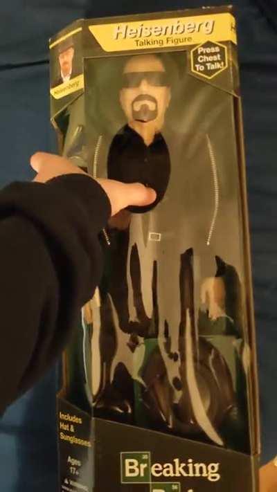 Heisenberg figure my cousin got me for Christmas