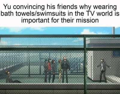 Too bad P5 removes party member's reaction to their outfits