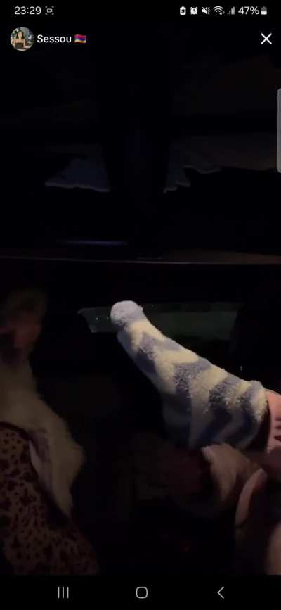 Sessou Nylon Soles in Car