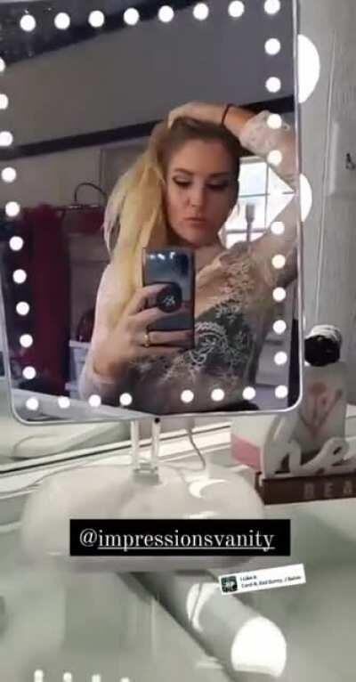 Lacey Evans, translucent top