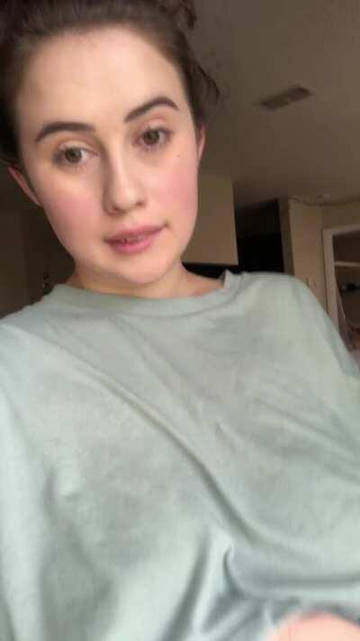 hey are you looking at my eyes or my tits?